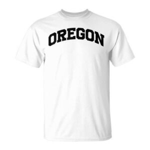 Oregon College University Text Sports T-Shirt